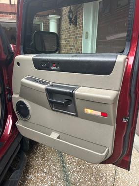 Red 2004 Hummer H2 Base