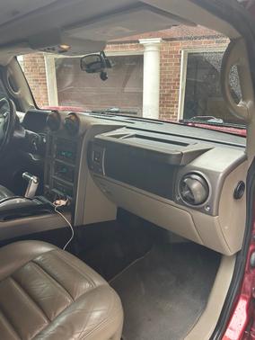 Red 2004 Hummer H2 Base
