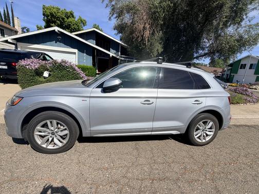 Silver 2022 Audi Q5 45 S line Premium