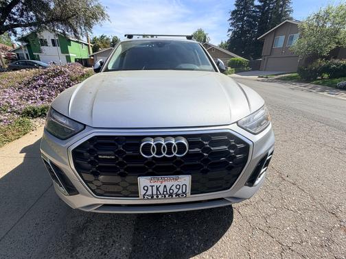 Silver 2022 Audi Q5 45 S line Premium