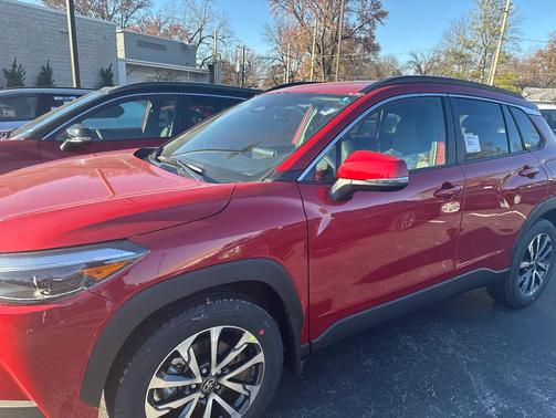 Red 2024 Toyota Corolla Cross XLE