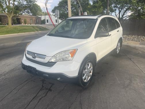White 2007 Honda CR-V EX