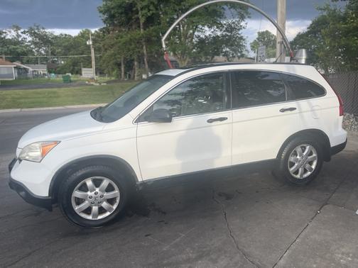 White 2007 Honda CR-V EX