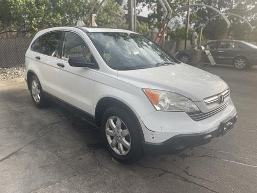 White 2007 Honda CR-V EX