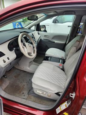 Red 2012 Toyota Sienna LE
