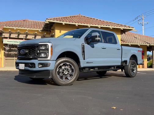 Gray 2023 Ford F-250 Lariat