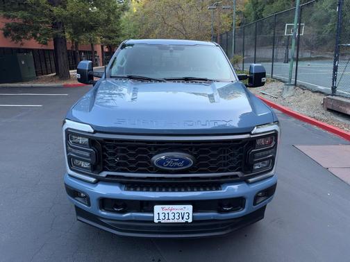 Gray 2023 Ford F-250 Lariat
