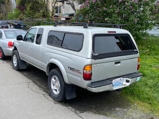 Silver 2002 Toyota Tacoma PreRunner