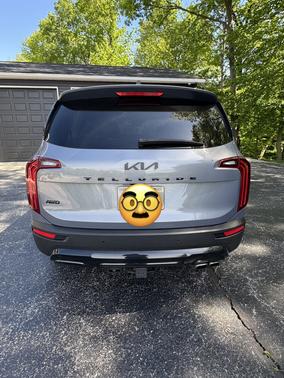 Gray 2022 Kia Telluride SX