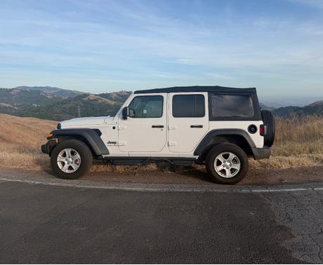 White 2023 Jeep Wrangler Sport S