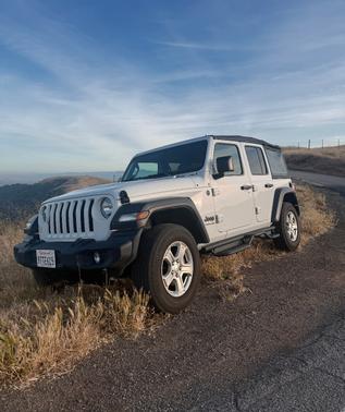 White 2023 Jeep Wrangler Sport S