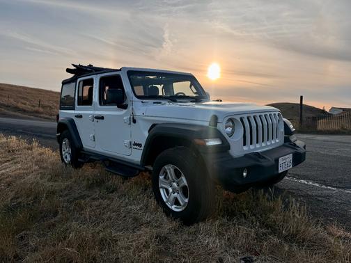 White 2023 Jeep Wrangler Sport S