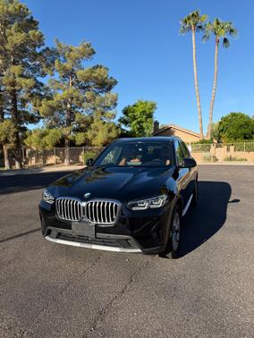 Black 2022 BMW X3 xDrive30i