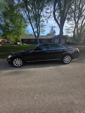 Black 2007 Mercedes-Benz S-Class S 550 4MATIC