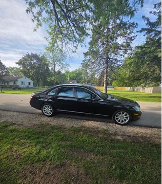 Black 2007 Mercedes-Benz S-Class S 550 4MATIC