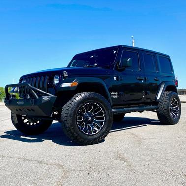 Black 2019 Jeep Wrangler Unlimited Sport S