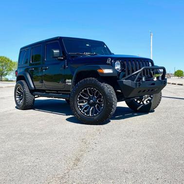 Black 2019 Jeep Wrangler Unlimited Sport S