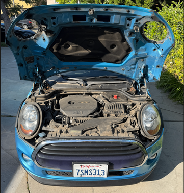 Blue 2016 MINI Hardtop Cooper