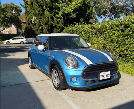 Blue 2016 MINI Hardtop Cooper