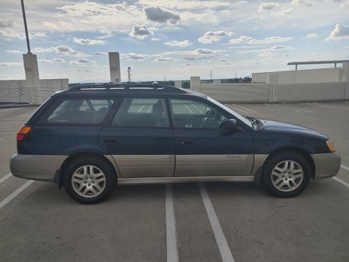 Blue 2002 Subaru Outback Base