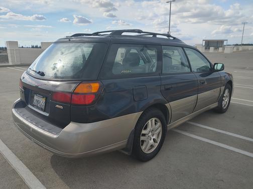 Blue 2002 Subaru Outback Base