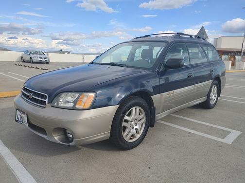 Blue 2002 Subaru Outback Base