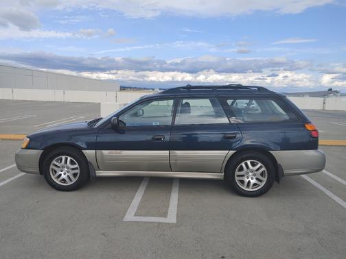 Blue 2002 Subaru Outback Base