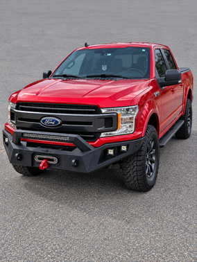Red 2020 Ford F-150 XLT