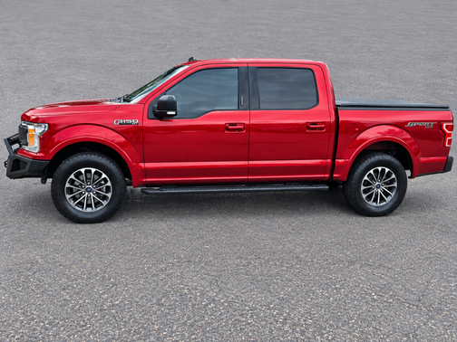 Red 2020 Ford F-150 XLT