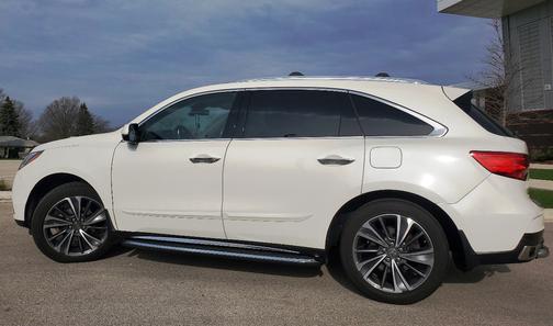 White 2019 Acura MDX 3.5L w/Technology Package