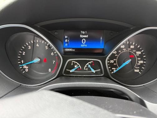Black 2018 Ford Focus S