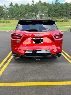 Red 2024 Chevrolet Blazer RS