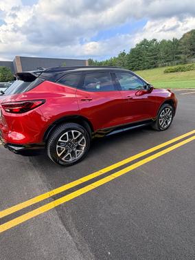 Red 2024 Chevrolet Blazer RS