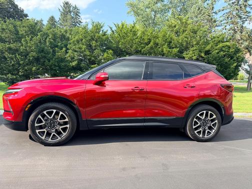 Red 2024 Chevrolet Blazer RS