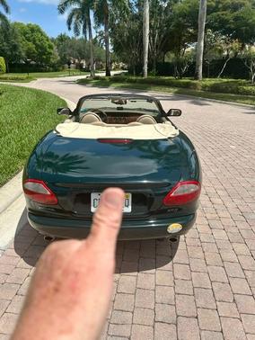 Green 1998 Jaguar XK8 Base