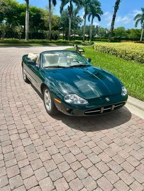 Green 1998 Jaguar XK8 Base