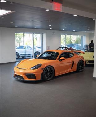 Orange 2021 Porsche 718 Cayman 718 Cayman GT4