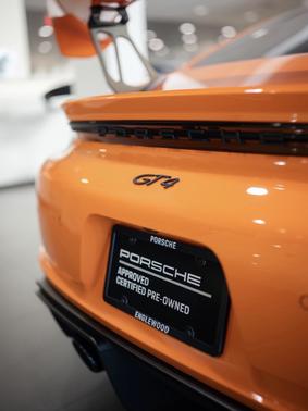 Orange 2021 Porsche 718 Cayman 718 Cayman GT4