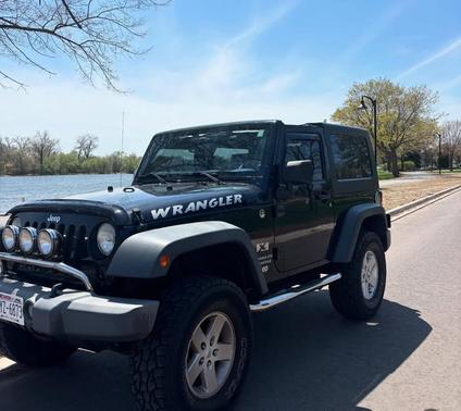 Black 2008 Jeep Wrangler X