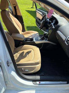 White 2015 Audi A4 2.0T Premium