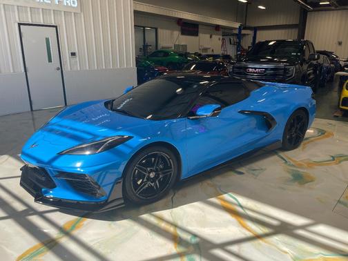 Blue 2022 Chevrolet Corvette Stingray w/1LT