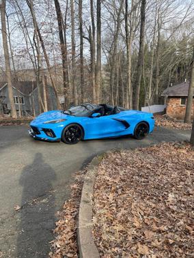 Blue 2022 Chevrolet Corvette Stingray w/1LT
