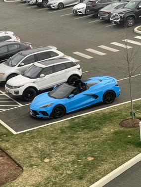 Blue 2022 Chevrolet Corvette Stingray w/1LT