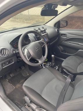 White 2022 Mitsubishi Mirage G4 ES