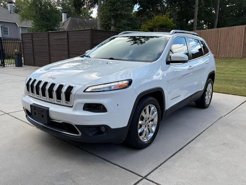 White 2016 Jeep Cherokee Limited