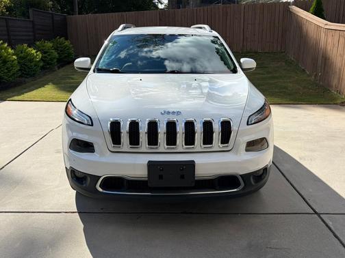 White 2016 Jeep Cherokee Limited