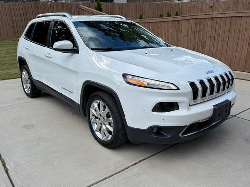 White 2016 Jeep Cherokee Limited
