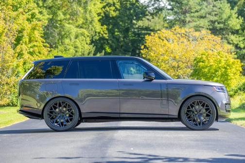 Gray 2023 Land Rover Range Rover P400 SE LWB 7 Seat
