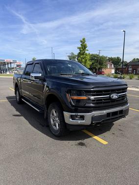 Black 2024 Ford F-150 XLT
