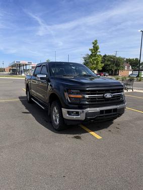 Black 2024 Ford F-150 XLT